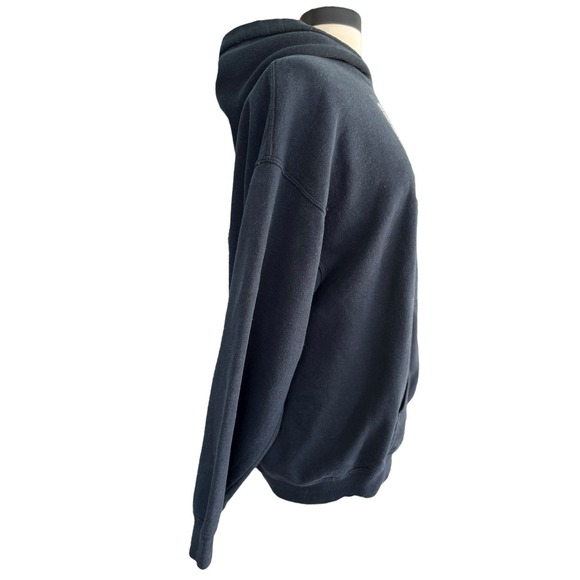 Free LSK Graphic Oversize Black Hoodie Sweatshirt Size XL Y2K Hip Hop Streetwear - Picture 3 of 8